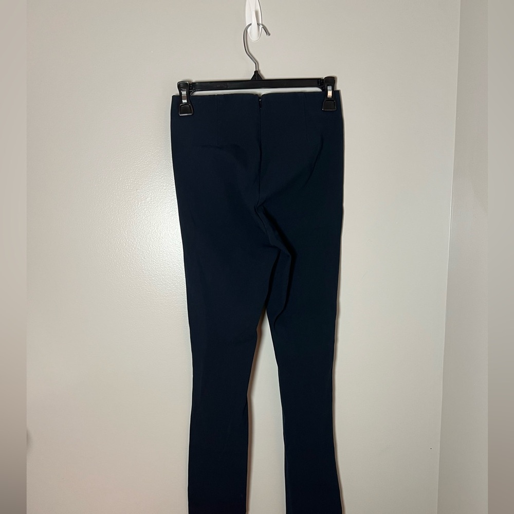 Rag & Bone Simone High Rise Skinny Pants Navy Minimalist Quiet Luxury Size 0 - Picture 6 of 9